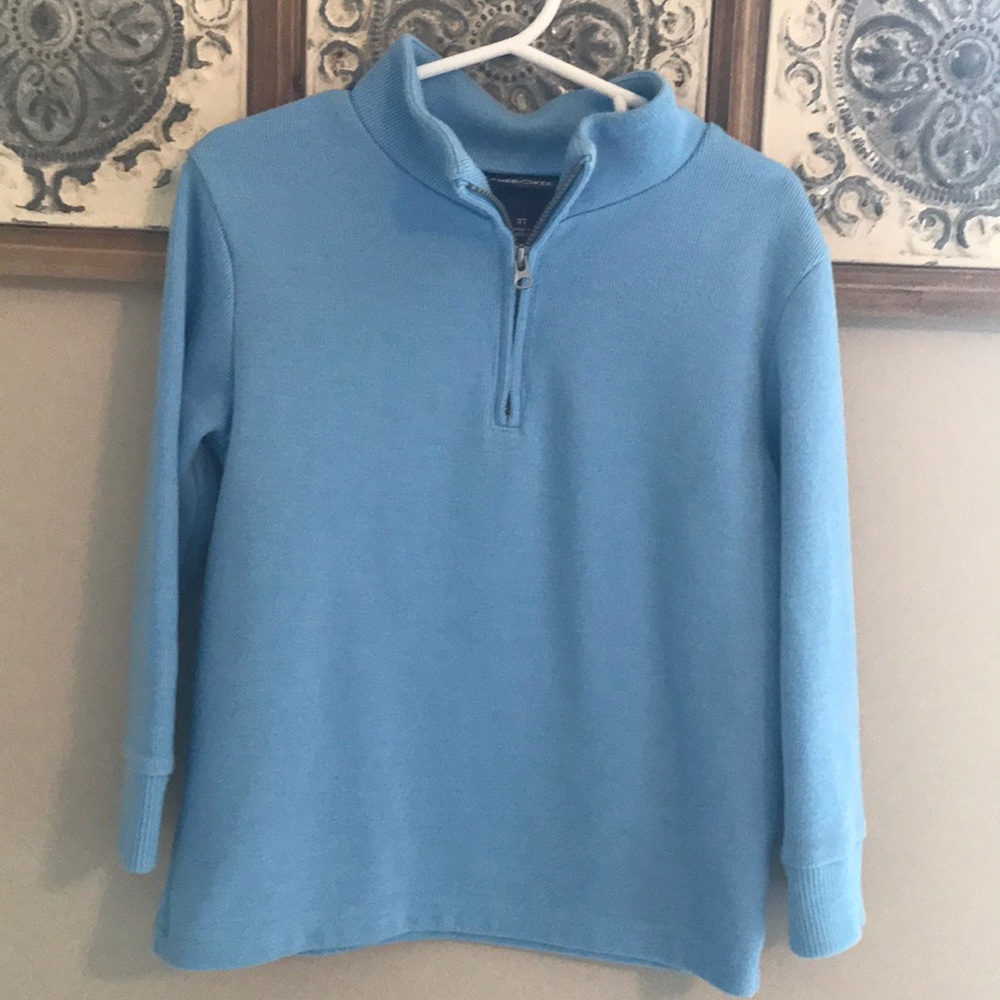 Little boys half-zip lightweight sweater